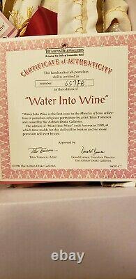 Ashton Drake Water into Wine Titus Tomescu New In Box 3 Jugs Certificate Inc