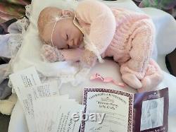 Ashton Drake Welcome Home Emily Linda Webb 21 Reborn Baby Girl Doll