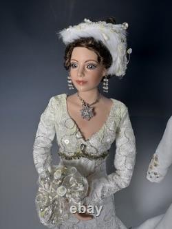 Ashton Drake Winter Romance Porcelain Bride Doll By Cindy McClure 20 READ
