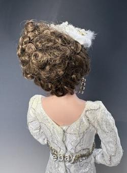 Ashton Drake Winter Romance Porcelain Bride Doll By Cindy McClure 20 READ