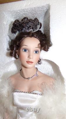 Ashton Drake Winter Splendor Porcelain Doll Titus Tomescu Bride Wedding Doll 21