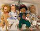 Ashton Drake Wizard Of Oz Baby Dolls Dorothy Lion Tin Man & Scarecrow New Rare