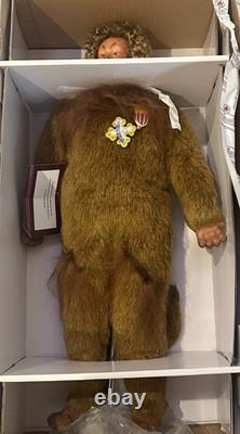 Ashton Drake Wizard Of Oz Cowardly Lion Singing Doll (New in Opened Box)
