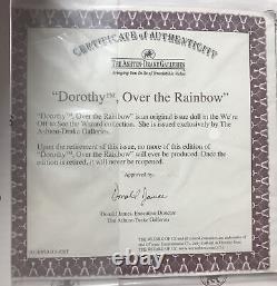 Ashton Drake Wizard of Oz'Dorothy, Over The Rainbow' Singing Musical Doll
