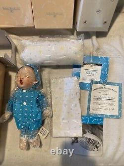 Ashton-Drake Yolanda's Lullaby Babies Twinkle + 3 More Porcelain Dolls Lot Of 4