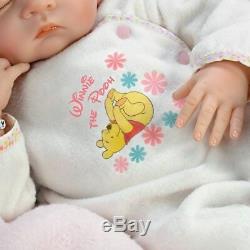Ashton-Drake You're My Pooh Bear Baby Doll with Personalizable Bracelet By T