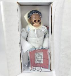 Ashton-Drake Zachary Monkey/Chimp 15 Therapy Doll with Certificate (NIB)