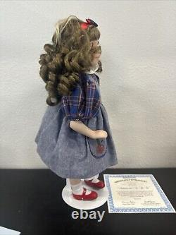 Ashton Drake'autumn and A B Cs' by Artist Dianna Effner LE Porcelain Doll, COA