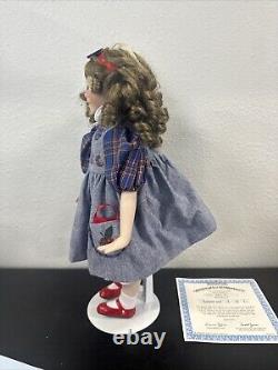 Ashton Drake'autumn and A B Cs' by Artist Dianna Effner LE Porcelain Doll, COA