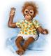 Ashton Drake baby Orangutan Monkey Doll Juma