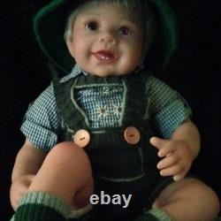 Ashton Drake boy with traditional Bavarian costume