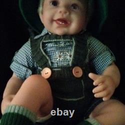 Ashton Drake boy with traditional Bavarian costume