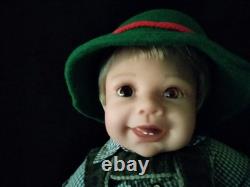 Ashton Drake boy with traditional Bavarian costume