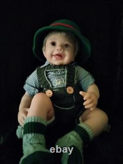 Ashton Drake boy with traditional Bavarian costume