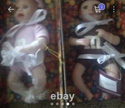 Ashton Drake created Sherry Rawn Rare M&M Baby Dolls New Complete set of 10