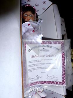 Ashton Drake/dianna Effner 12 Inch Bjd Doll Sisters Walk Together Nib With Coa