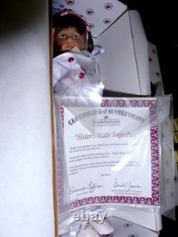 Ashton Drake/dianna Effner 12 Inch Bjd Doll Sisters Walk Together Nib With Coa