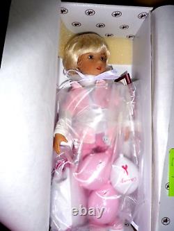 Ashton Drake/dianna Effner 12 Inch Bjd Doll Walk For The Cure New With Coa