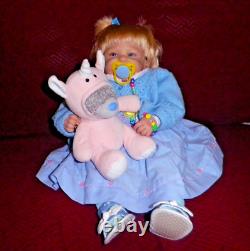 Ashton Drake doll Faith Cherie 24 inch vinyl cloth baby girl by Bonnie Chyle