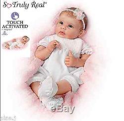 Ashton Drake doll Olivia Lifelike interactive Baby Newborn Girl