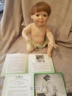 Ashton Drake hand crafted Cool as a Cucumber Barely Yours COA #1905FA retired