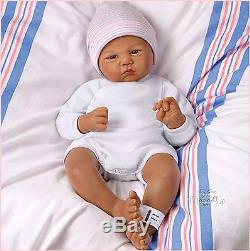 Ashton Drake lifelike Girl Love At First Sight Baby Doll Weighted Rooted Hair