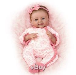Ashton Drake lifelike baby doll Megan Rose Posable Weighted