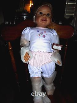 Ashton Drake/linda Murray Vinyl 25 In Walking Doll Isabella's First Steps