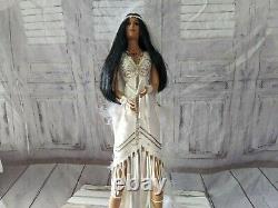 Ashton Drake love takes wings June bride native American doll