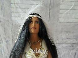 Ashton Drake love takes wings June bride native American doll