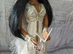 Ashton Drake love takes wings June bride native American doll