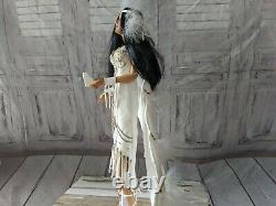 Ashton Drake love takes wings June bride native American doll