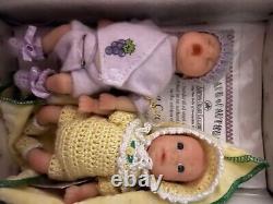 Ashton Drake mini baby dolls preowned