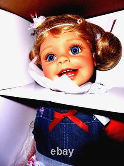 Ashton Drake/monika Gerdes Cloth & Vinyl Doll Lea And The Summer Nib With Coa