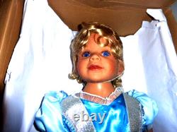 Ashton Drake/monika Peter Leicht 32 Inch Vinyl Doll Cinderella With Tiara