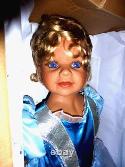 Ashton Drake/monika Peter Leicht 32 Inch Vinyl Doll Cinderella With Tiara