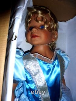 Ashton Drake/monika Peter Leicht 32 Inch Vinyl Doll Cinderella With Tiara