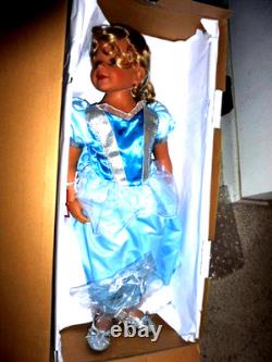Ashton Drake/monika Peter Leicht 32 Inch Vinyl Doll Cinderella With Tiara