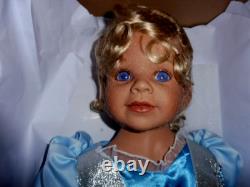Ashton Drake/monika Peter Leicht 32 Inch Vinyl Doll Cinderella With Tiara
