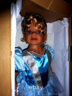Ashton Drake/monika Peter Leicht 32 Inch Vinyl Doll Cinderella With Tiara