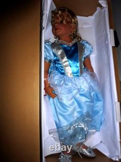 Ashton Drake/monika Peter Leicht 32 Inch Vinyl Doll Cinderella With Tiara