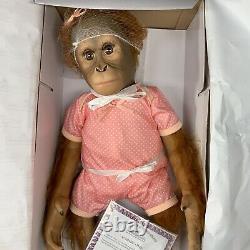 Ashton Drake monkey doll Annabelles hugs