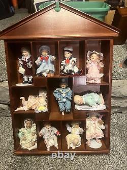Ashton Drake porcelain Collection Picture- Perfect Babies Mini 11 Dolls