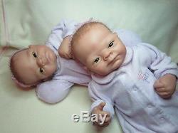 Ashton Drake so truly real precious twin girls by Linda Webb
