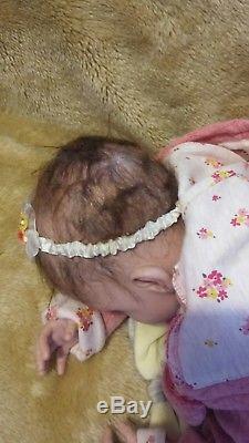 Ashton Drake soft touch life like baby girl reborn doll with clothes teddy