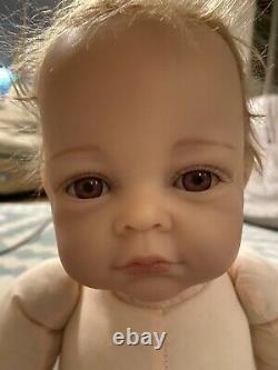 Ashton drake Elly Knoops So Truly Real Jackson Doll RARE (Used For Baby Shows)