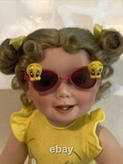 Ashton-drake Galleries Summer Lovin Tweety Porcelain Girl Doll Coa