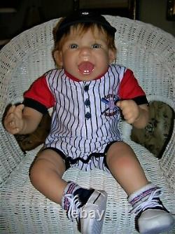 Ashton-drake? Michael? Little Yankee Player? Lifelike Baby Doll? By Bonnie Chyle