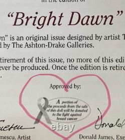 Ashton drake Native American porcelain doll Bright Dawn