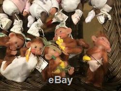 Ashton drake dolls Monkey Babies (Lot Of 13+)